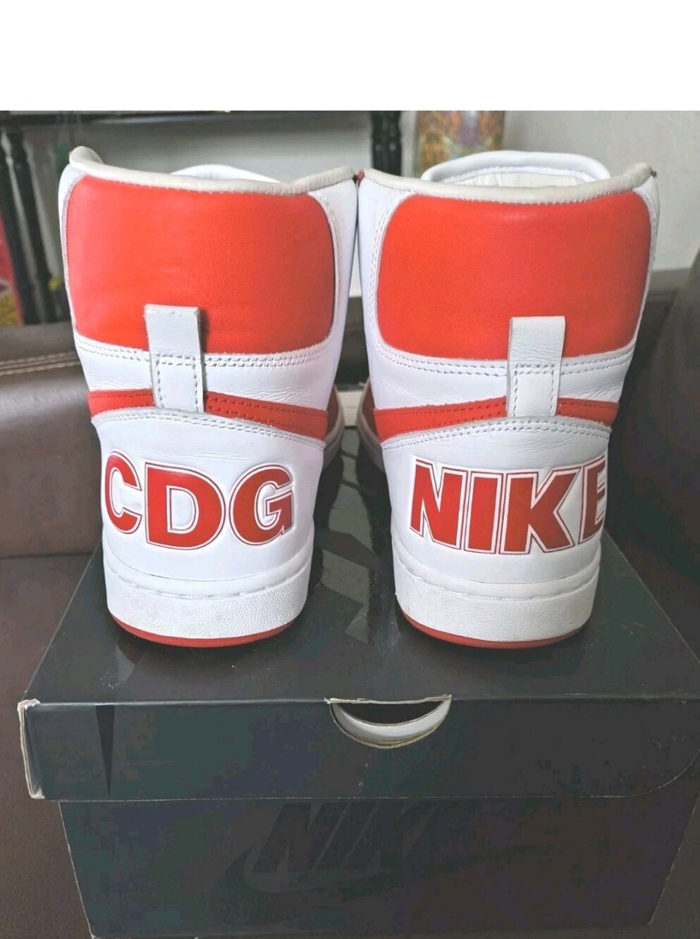 Nike Terminator x CDG Homme Plus, Sneakers, University Red, Size 10.5